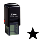 Star Loyalty Card Self-inking Rubber Stamp-LCS63