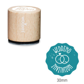 Woodies stamp - Wedding invitation-WE3006